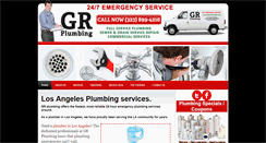 Desktop Screenshot of gr-plumbing.com